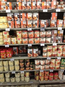canned cassoulet for sale at carre-four