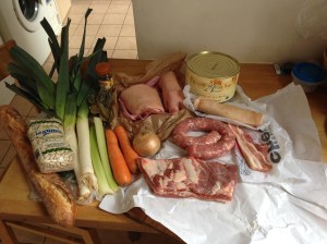 ingredients for cassoulet