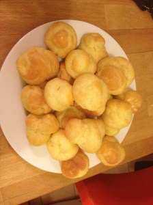 Julia Child's cream puffs: as good as they look.