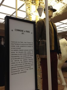 Paris Commune at Bon Marché