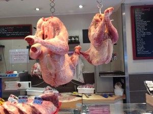 !2 kilo turkey at Boucherie Parisienne Debray
