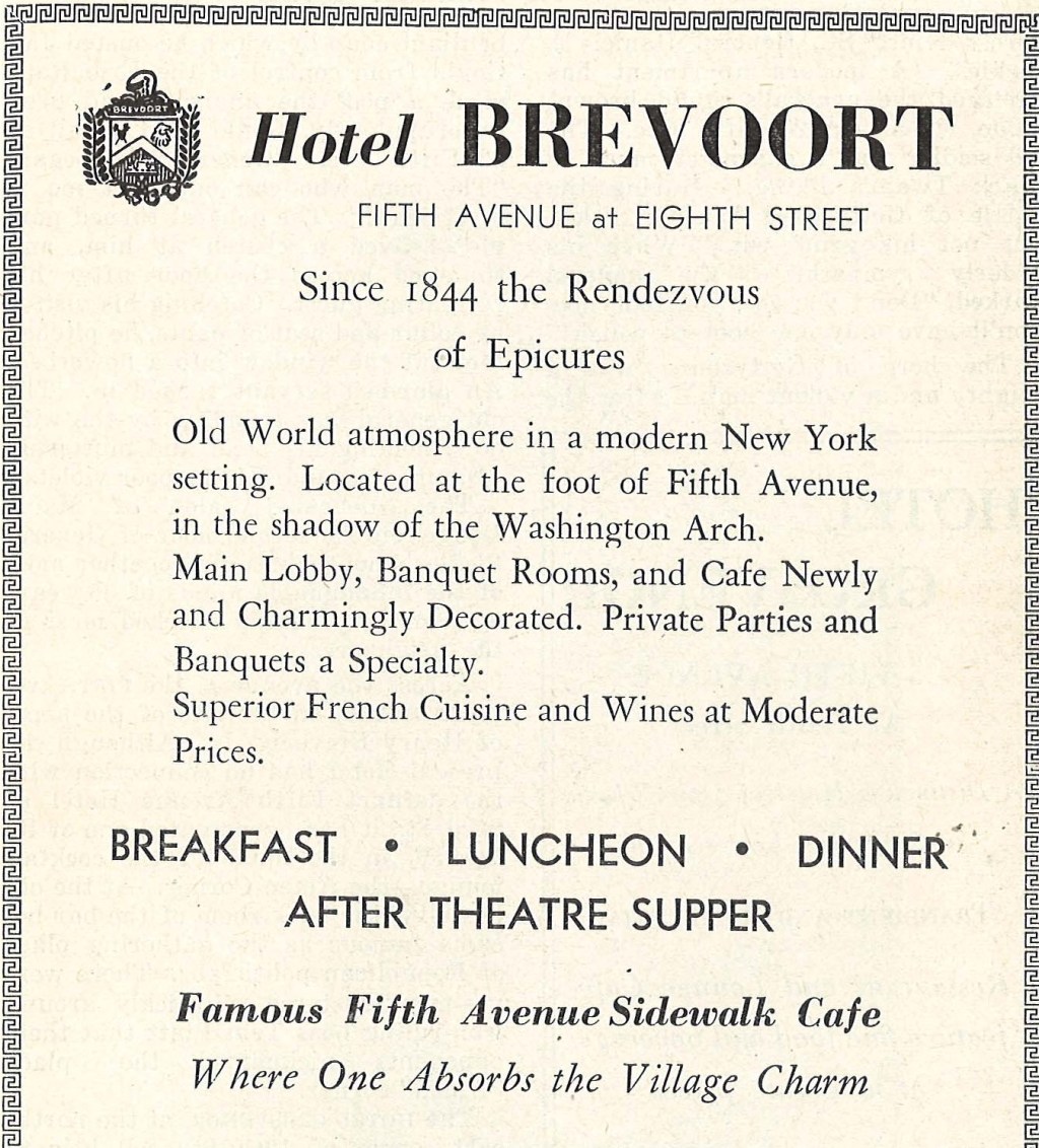 The Rendezvous of Epicures: New&nbsp;York