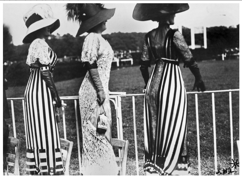 Women at the races at Auteuil, Paris, 1911. Photo by Jacques-Henri Lartigue.