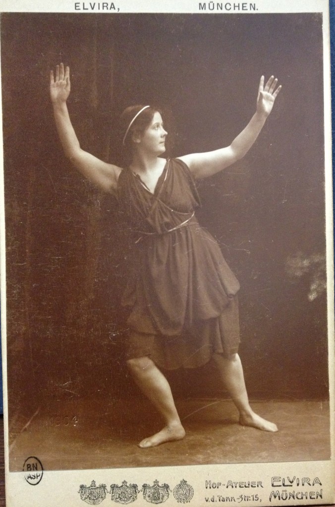 Isadora Duncan in Iphégenie, 1903/1904 Berlin