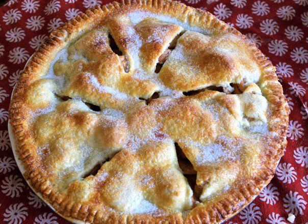 Tim's award-winning homemade apple pie